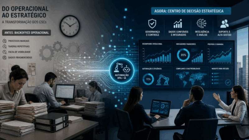 CSCs evoluem e lideram dados e governança nas companhias