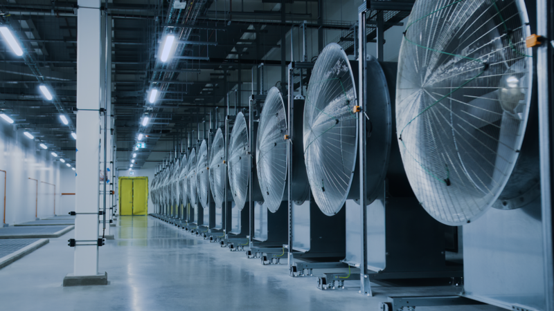 ABB e NOVENCO se unem para otimizar ventiladores industriais