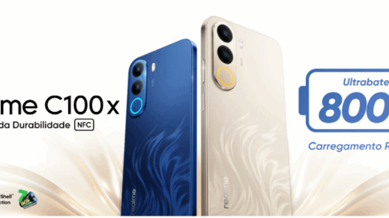 Dia dos Pais: realme anuncia C100x com R$ 300 de desconto