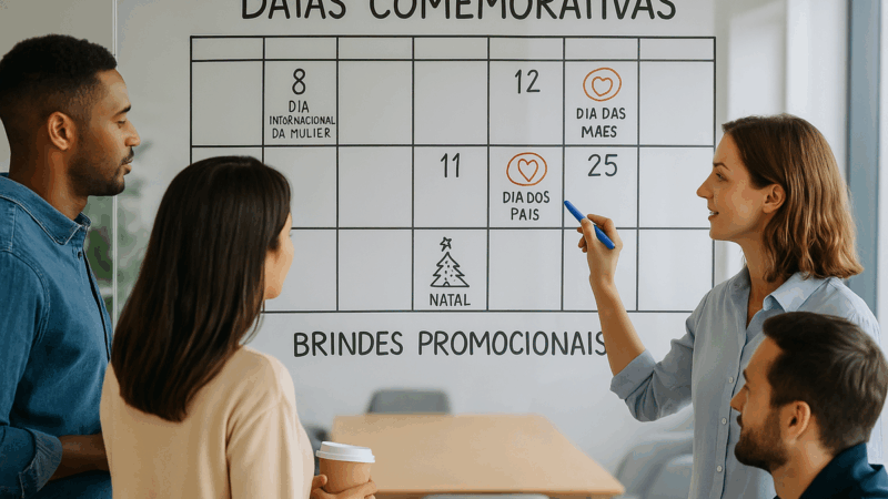 Brindes personalizados fortalecem campanhas sazonais