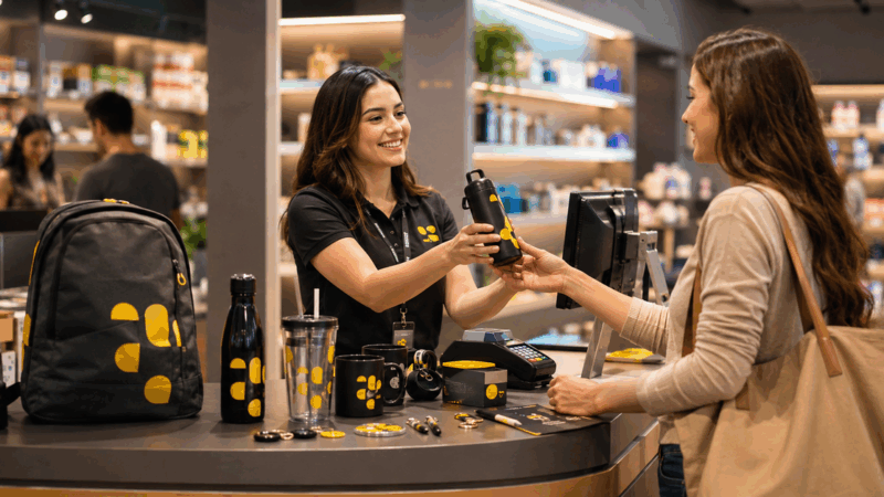 Brindes no PDV integram ações de marketing direto