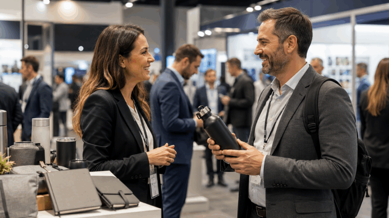 Brindes corporativos ampliam networking em eventos