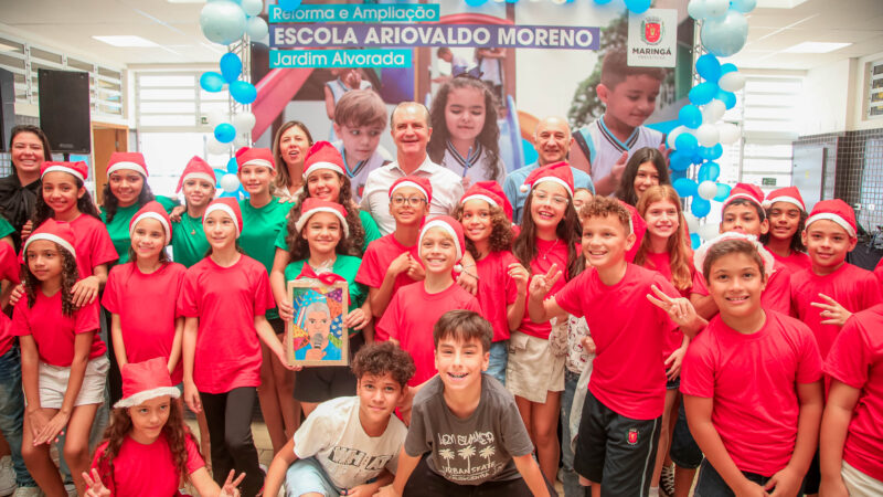 Gestão Ulisses Maia  entrega nova Escola Municipal Ariovaldo Moreno e reforça qualidade da educação