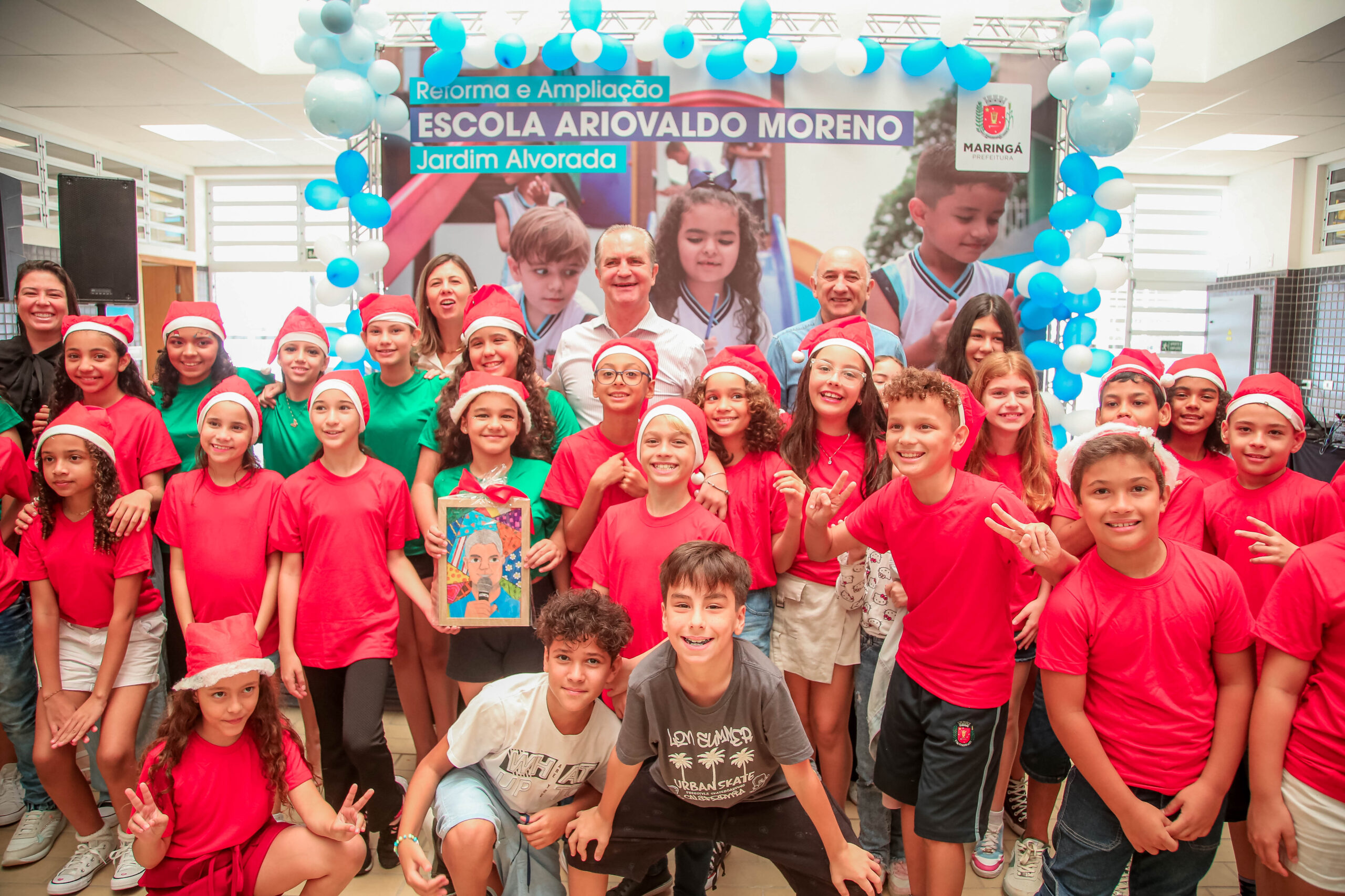 Gestão Ulisses Maia  entrega nova Escola Municipal Ariovaldo Moreno e reforça qualidade da educação