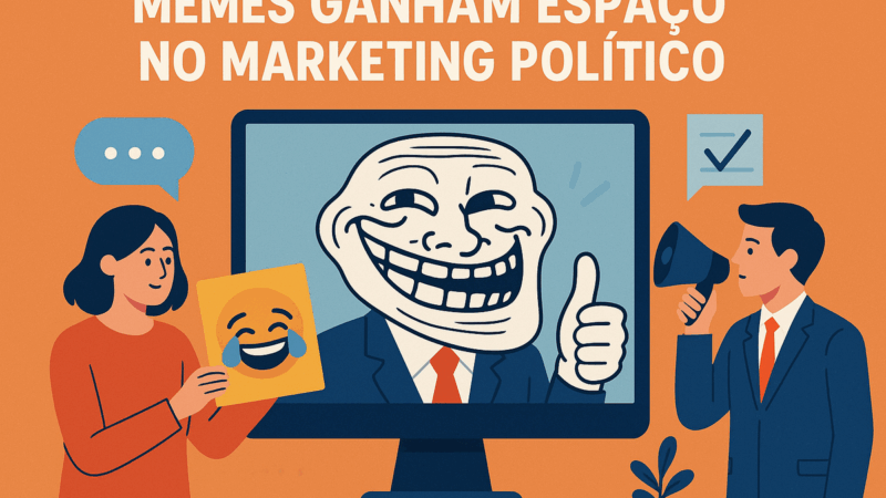 Memes ganham espaço no marketing político