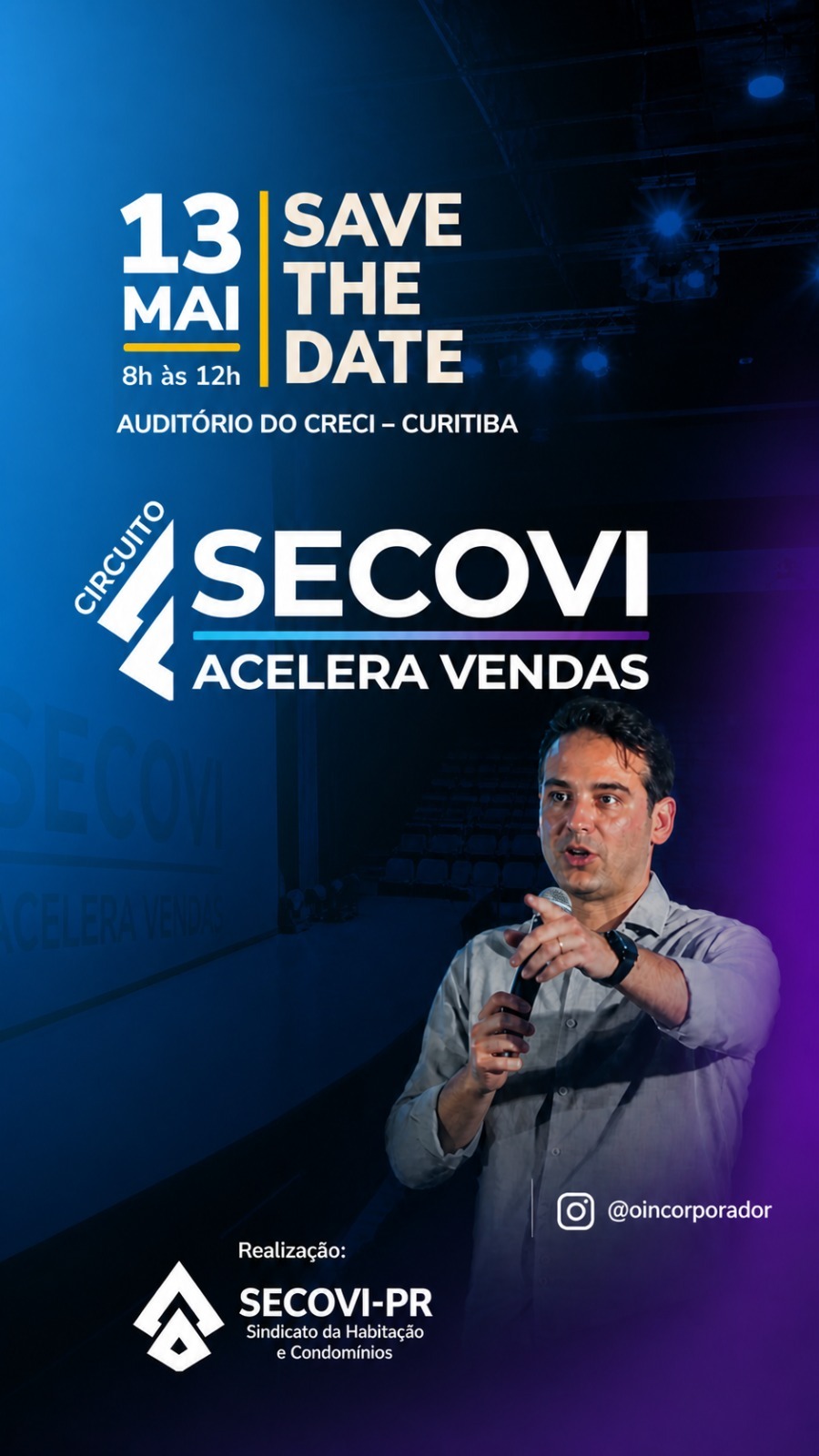 Secovi-PR promove evento para acelerar conexões e oportunidades no mercado imobiliário em Curitiba