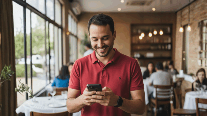 Uso de totens e comandas digitais cresce em restaurantes