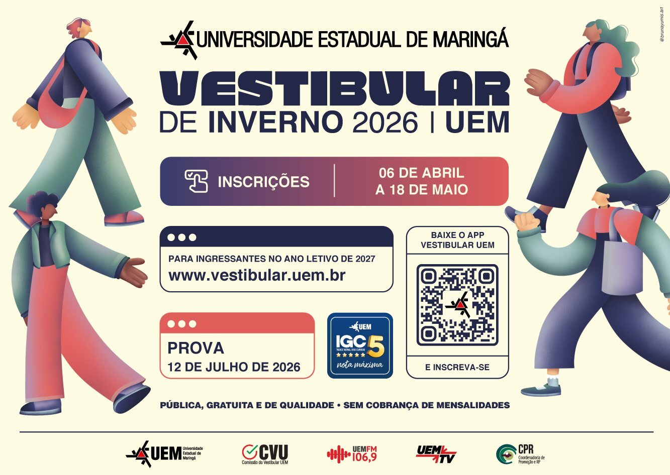 Vestibular de Inverno da UEM: como aproveitar os dias finais de preparação