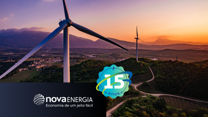 Nova Energia completa 15 anos no mercado livre de energia