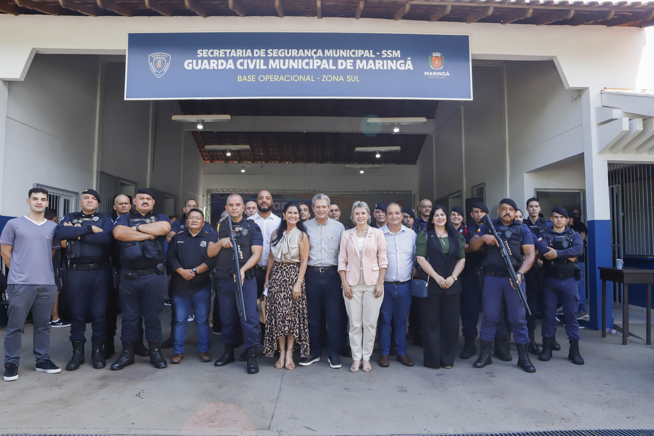 Gestão Silvio Barros/Sandra Jacovós entrega base da Guarda Civil na Zona Sul