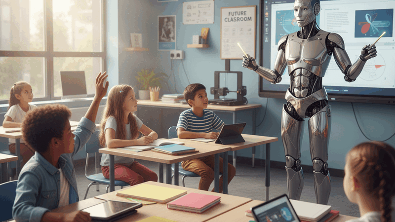 Robôs humanoides ampliam possibilidades na educação pública