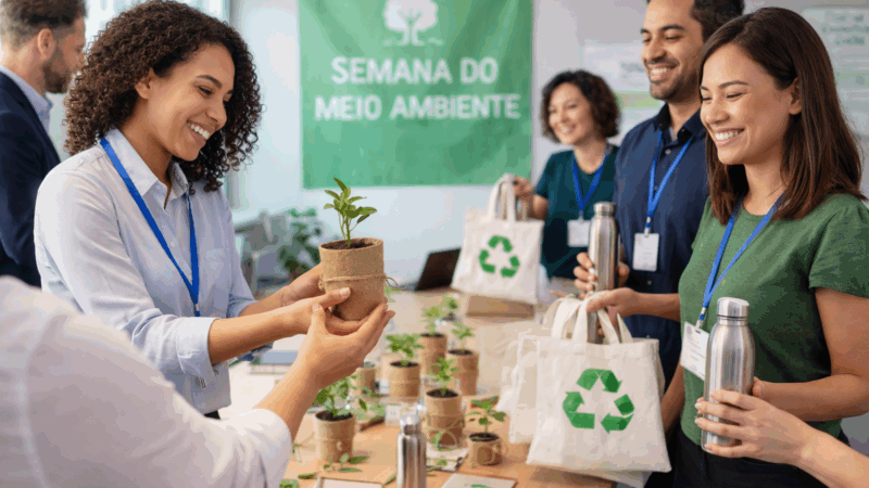 Brindes sustentáveis integram ações corporativas