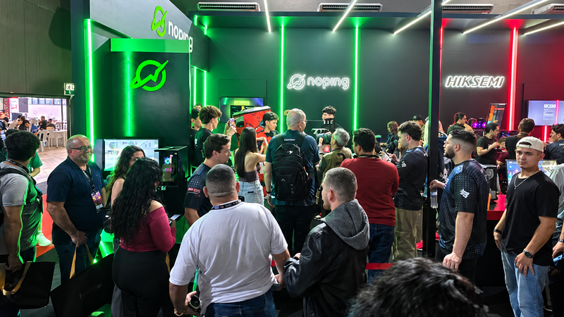 NoPing marca presença no evento Pichau Arena 2026