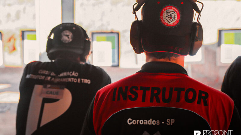 PF define etapas para credenciamento de instrutores de tiro
