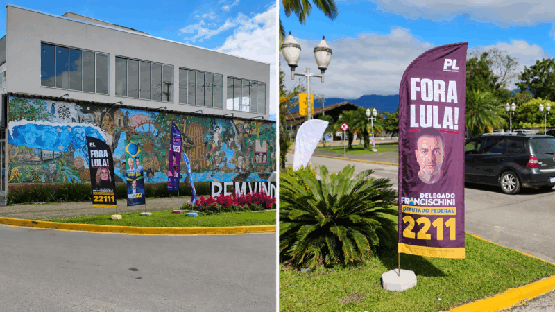 Querem fazer leis, mas respeitam as regras? Justiça manda 11 candidatos retirar propaganda em Morretes