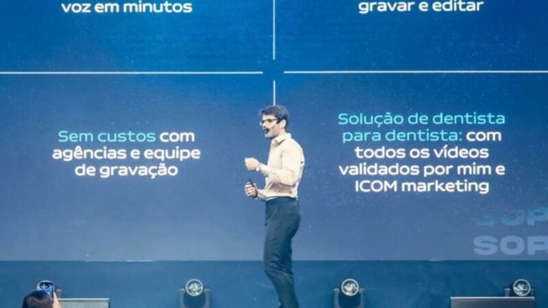 Centenas de clínicas odontológicas adotam IA para vídeo