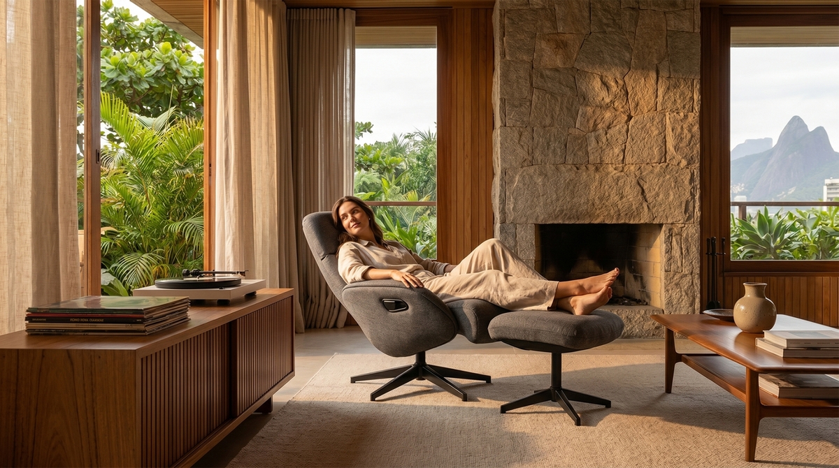 Mobiliário contemporâneo aproxima design e ergonomia