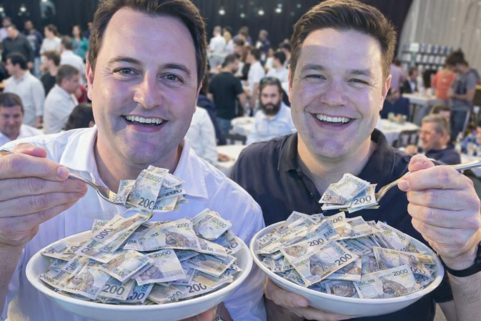 Quem bancou o jantar? Veja nomes e cifras colocam campanha de Ratinho  e Guto Silva sob suspeita