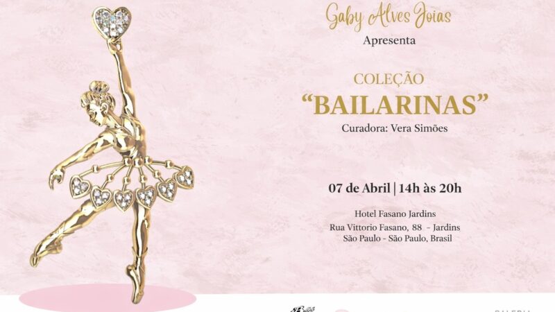 Coleção “Bailarinas” de Gaby Alves estreia em abril