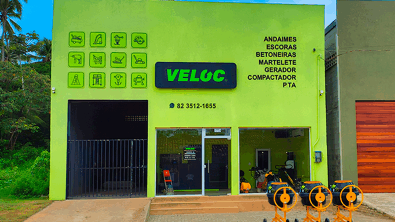 Veloc Locações fortalece obras no Litoral Norte de Alagoas