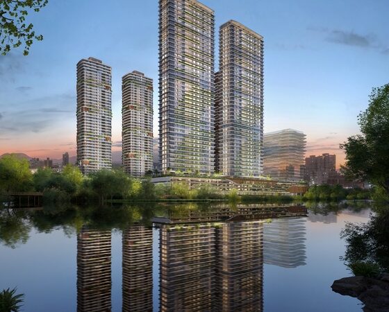 Empreendimento se integra à natureza através de arquitetura