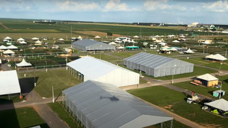 Galpões lonados ganham espaço no agronegócio