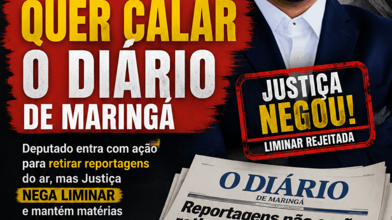 Adriano José tenta calar a imprensa: Justiça nega liminar para retirar matérias do O Diário
