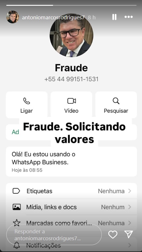 Em Maringá golpistas usam nome de advogado renomado para enganar aposentados