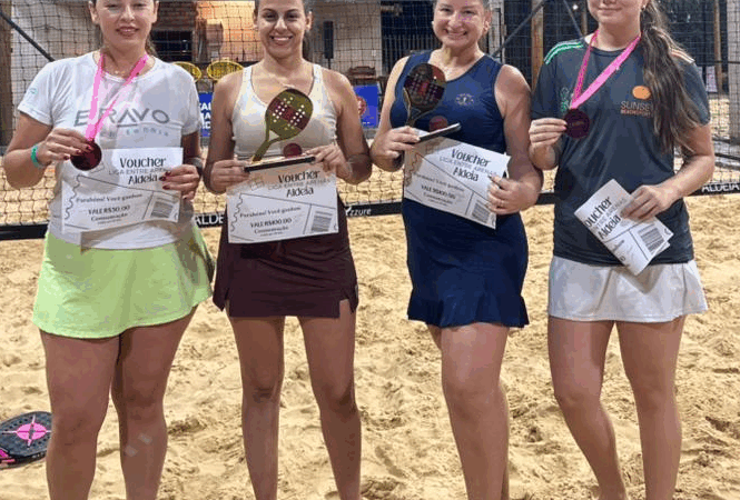 Joyce Mariana e Andressa Pereira conquistam o título da 5ª Etapa Aldeia Beach Sports da Liga Entre Arenas