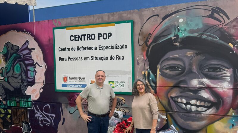 Centro Pop recebe doação de cobertores: campanha é realizada pela vereadora Professora Ana Lúcia