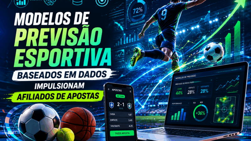 Modelos de Previsão Esportiva Baseados em Dados Impulsionam Afiliados de Apostas