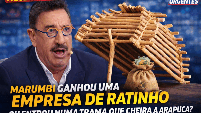 Marumbi ganhou uma empresa de Ratinho ou entrou numa trama que cheira a arapuca?
