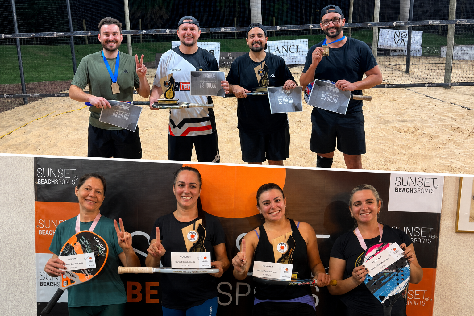 Liga Entre Arenas tem novos campeões na 2ª rodada