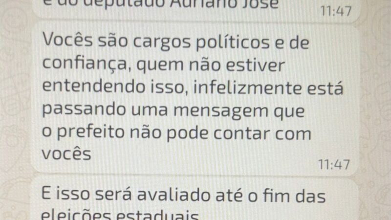 E agora, Adriano José e Edson Palotta? Comissionados de Santa Fé foram coagidos a atuar em vídeos políticos?