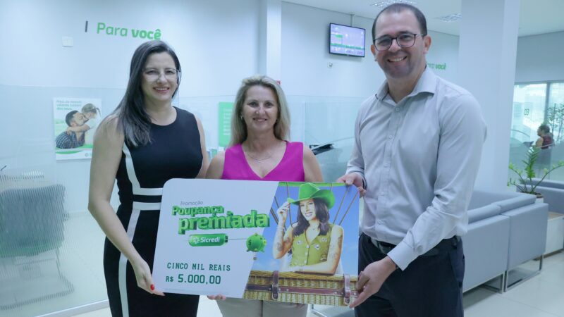 Poupança Premiada Sicredi já revela primeiros ganhadores e terá mais de 600 sorteios em 2026