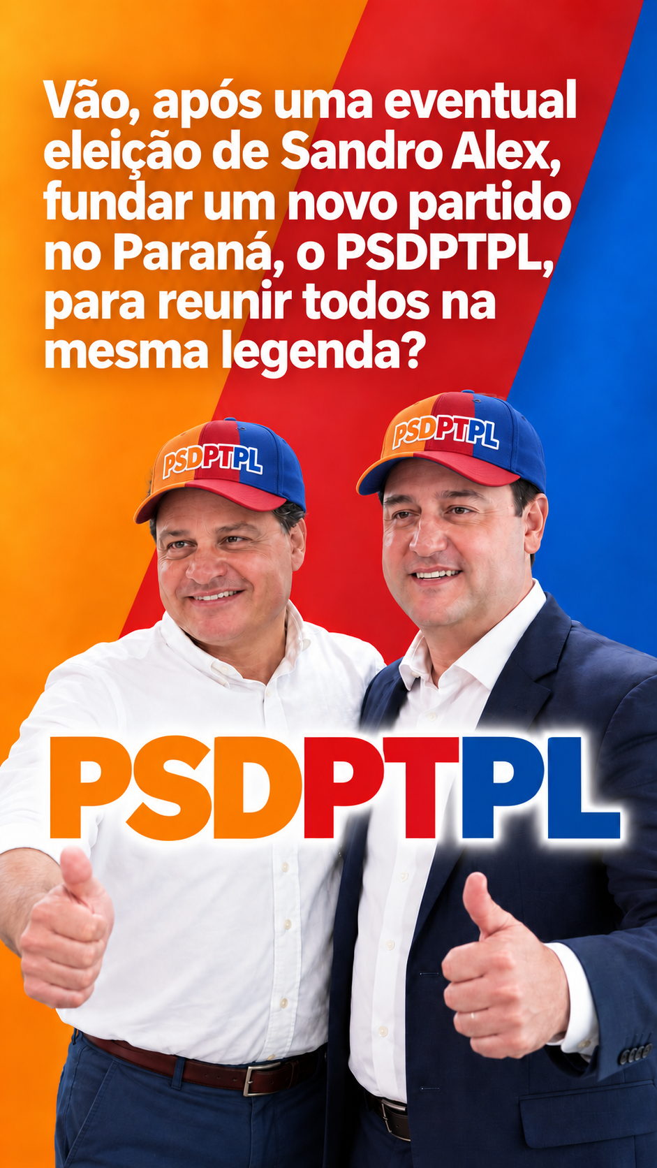 Bipolaridade política: com Lula em Brasília e de olho em Flávio no Paraná, Ratinho Junior e Sandro Alex abandonam Caiado