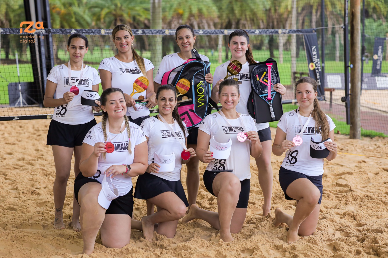 TV Diário de Maringá celebra atletas, parceiros e quase 50 horas de transmissão na Liga Entre Arenas de Beach Tennis