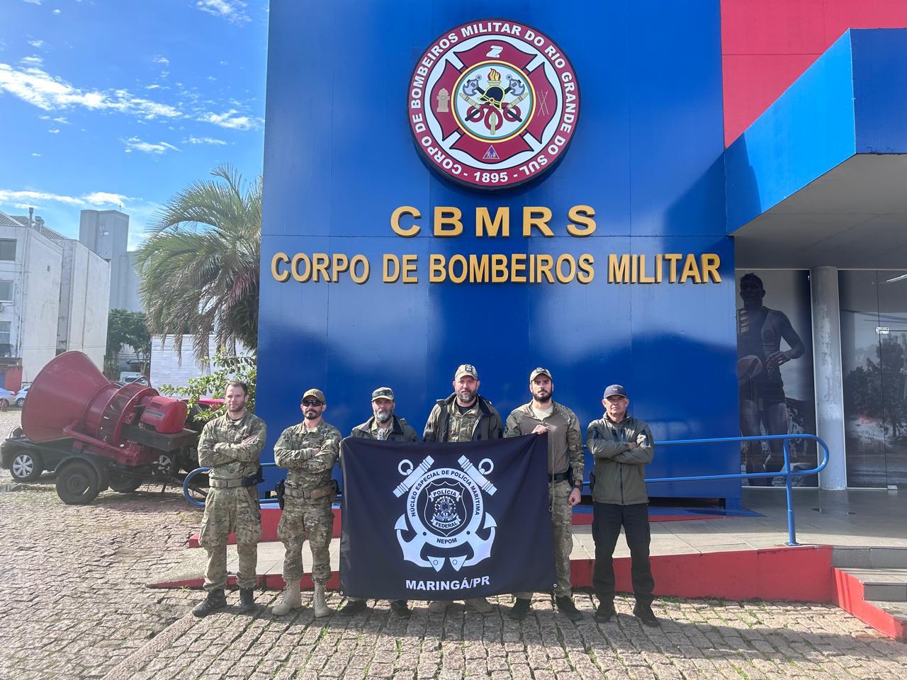 Policiais Federais de Maringá estão no Rio Grande do Sul salvando vidas