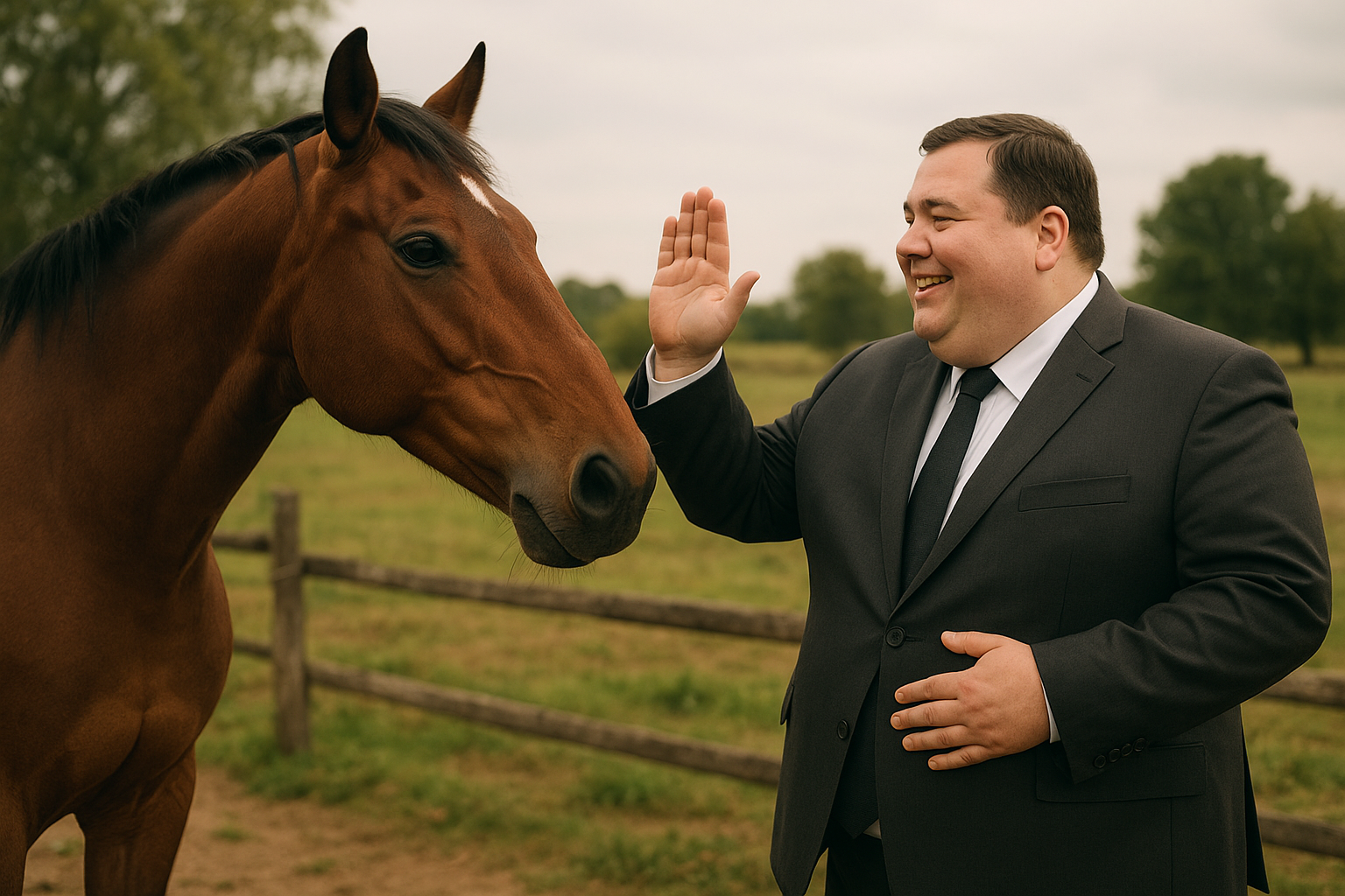 Quem fala demais dá bom dia a cavalo