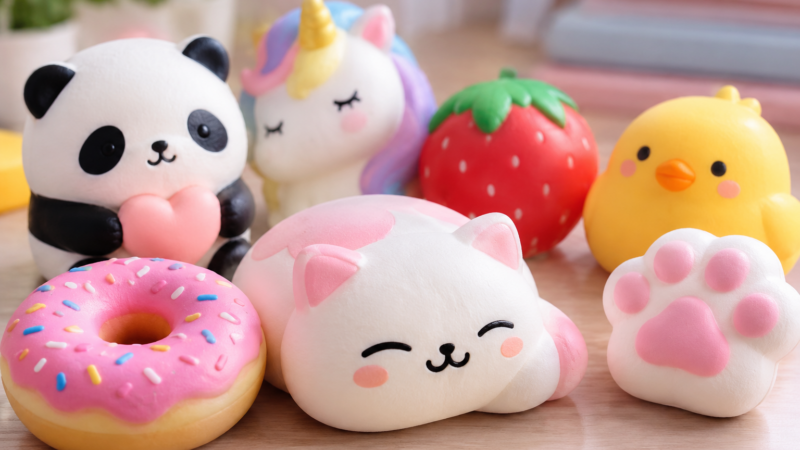 Squishies exigem atenção: pediatra orienta como evitar acidentes com o brinquedo que virou febre entre as crianças