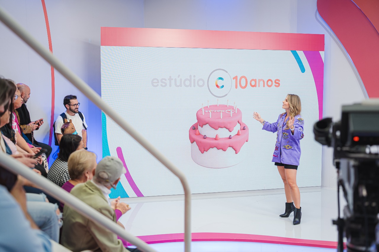 Programa de auditório da RPC, Estúdio C, completa 10 anos com sucesso e forte presença local