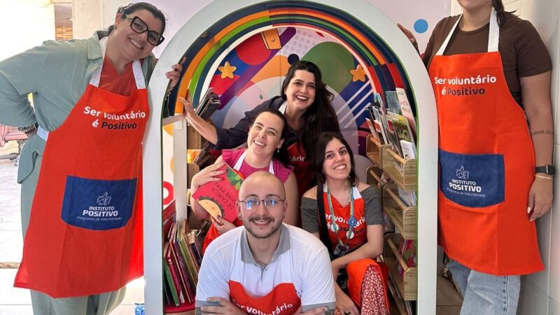 Incentivo à leitura literária é uma das prioridades do Grupo Positivo em 2026