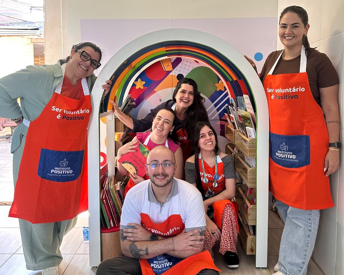 Incentivo à leitura literária é uma das prioridades do Grupo Positivo em 2026