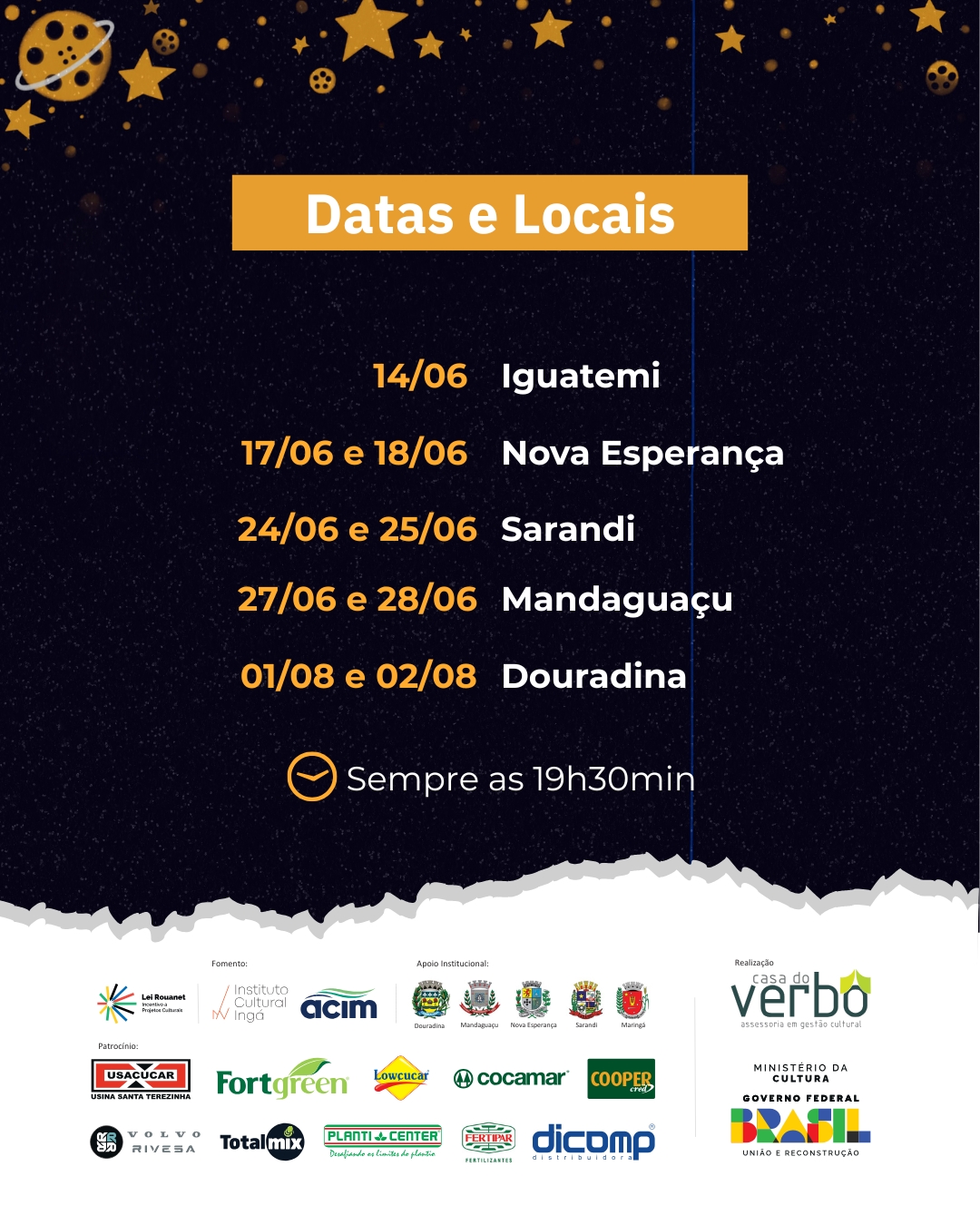 CINEMA AO AR LIVRE