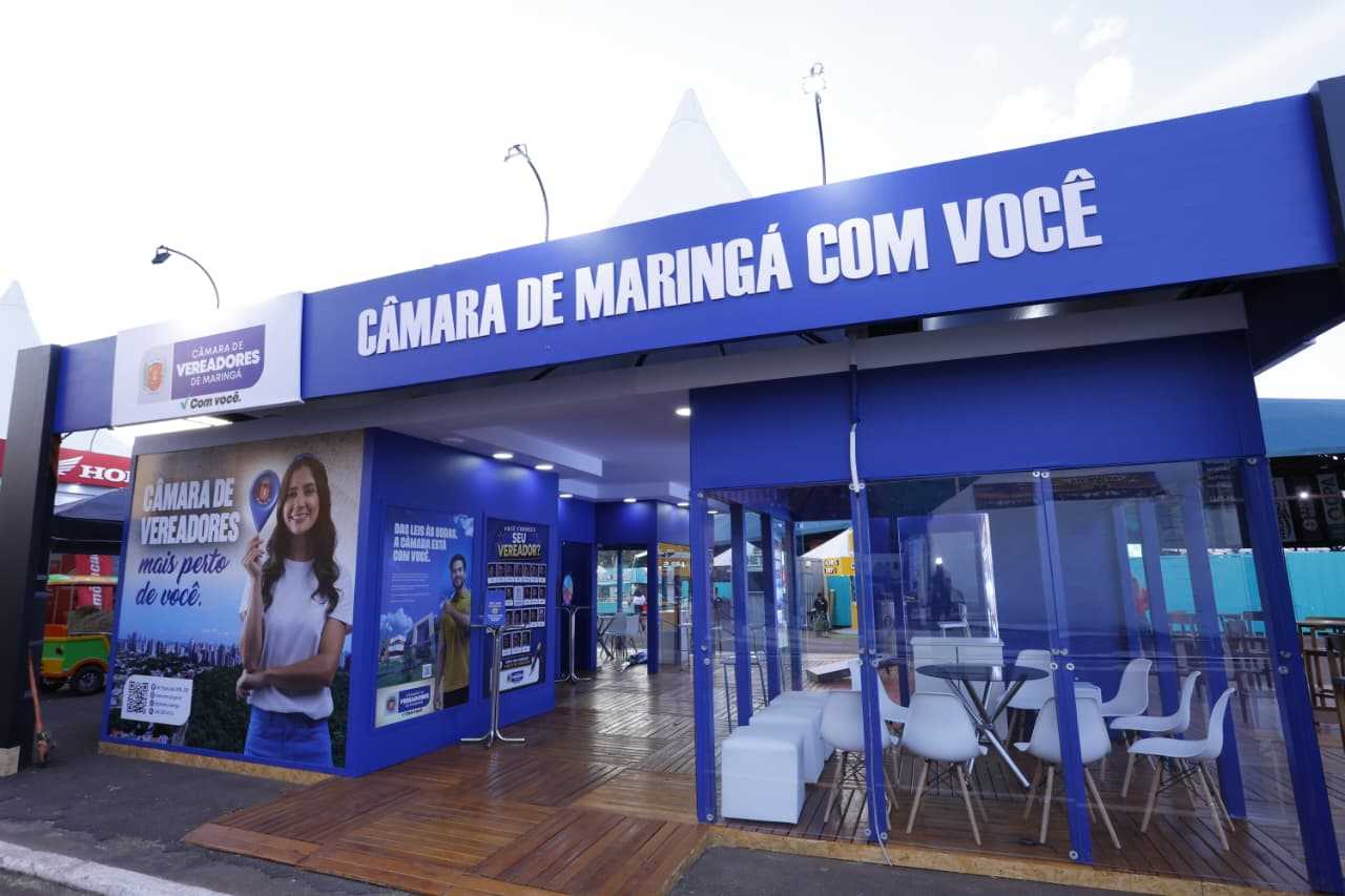 Câmara de Maringá aproxima vereadores da população durante a Expoingá