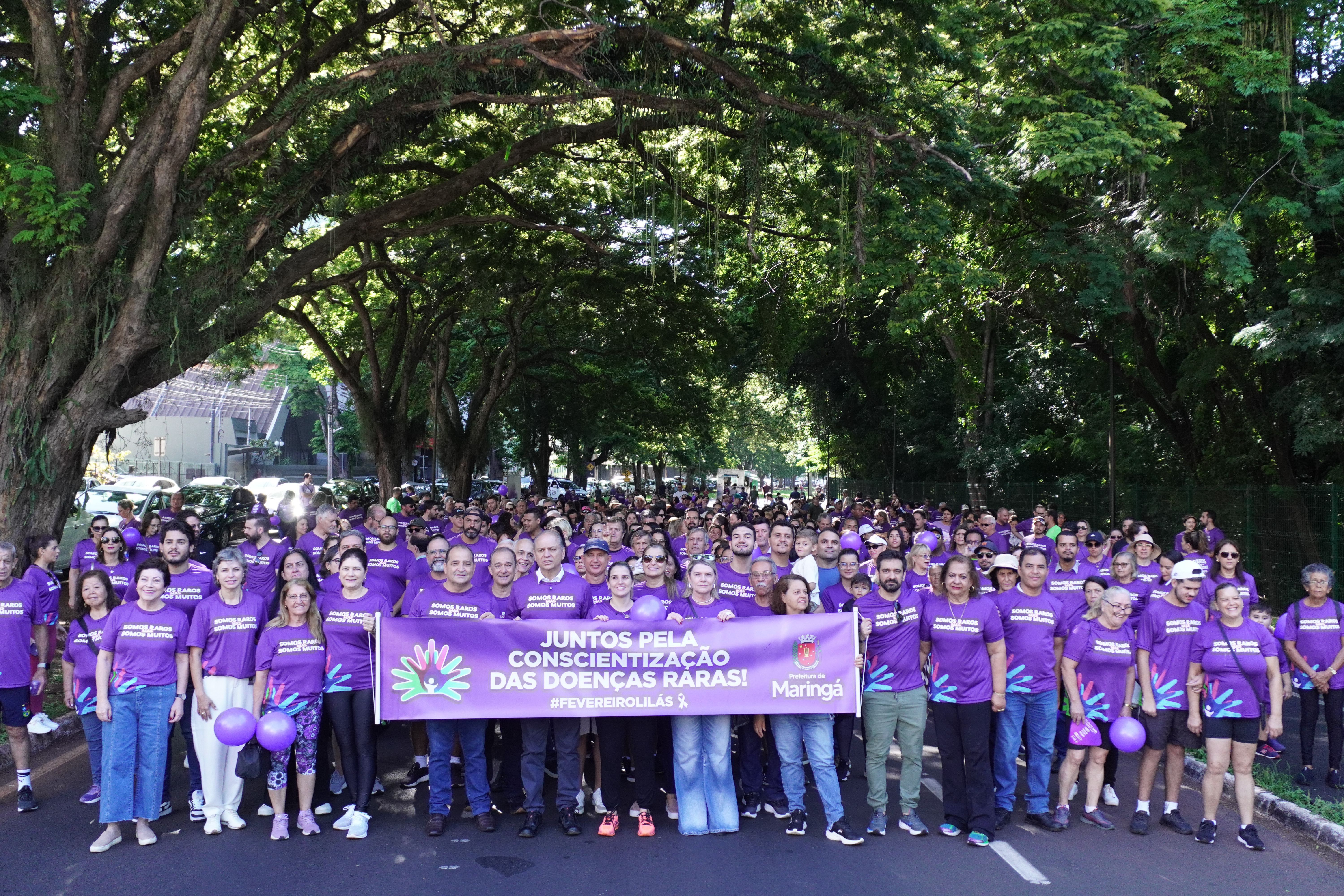 Caminhada de conscientização sobre doenças raras reúne famílias no Parque do Ingá neste domingo, 1º