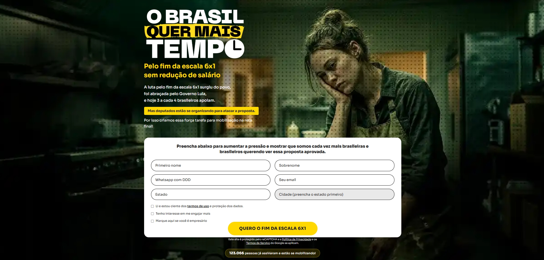 Mais de 9 mil empresários assinam manifesto pelo fim da escala 6×1