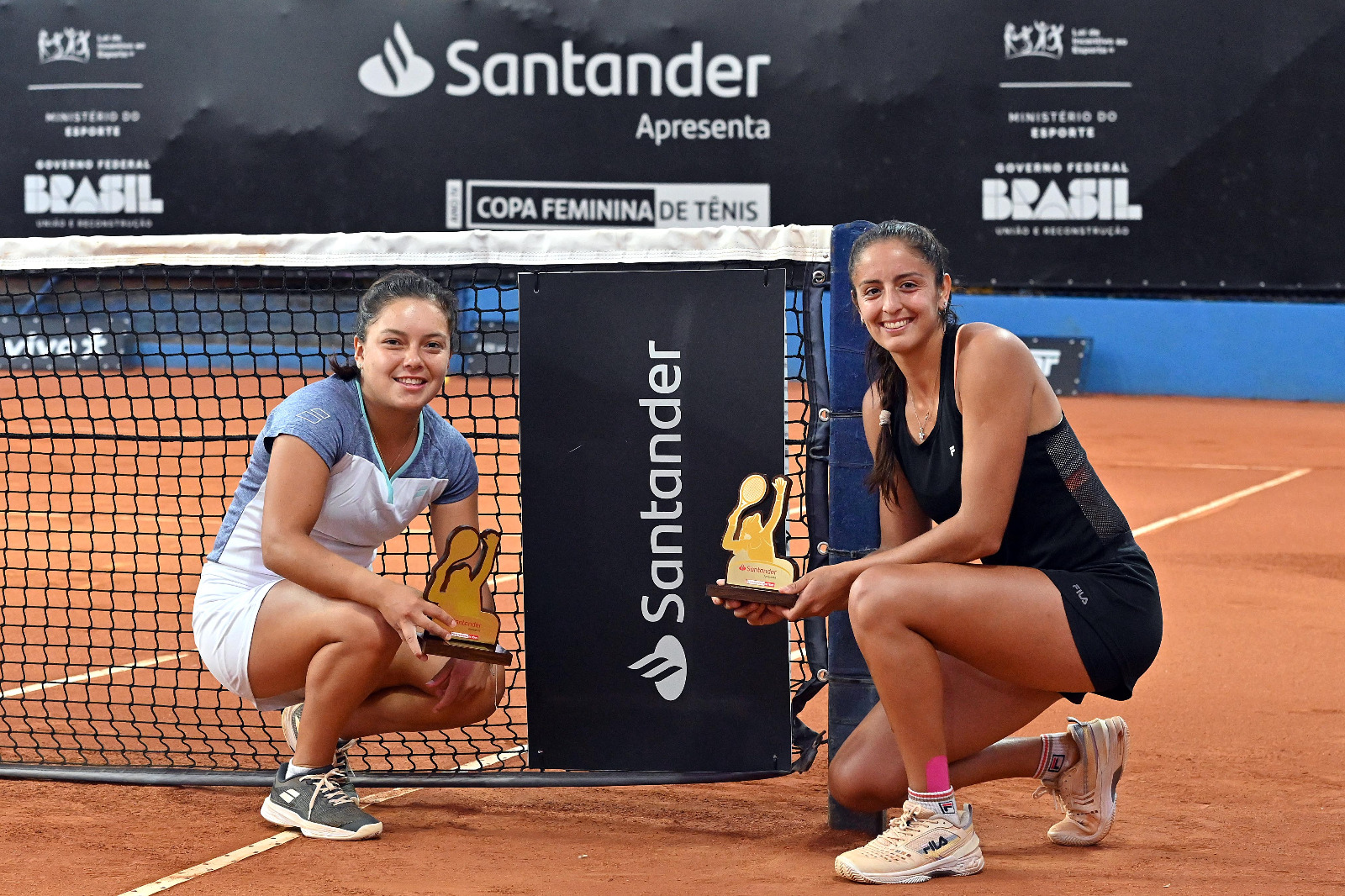 Ortenzi e Alarcon conquistam o título de duplas da Copa Feminina de Tênis em Maringa