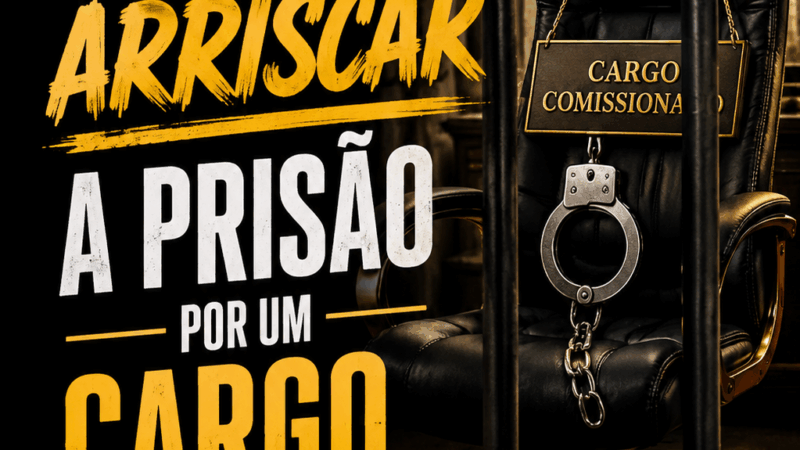 Vale a pena arriscar a prisão por um cargo comissionado?