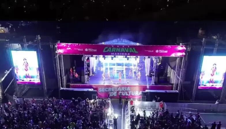 Guarda Municipal usa gás de pimenta para conter tumulto no Carnaval de Maringá